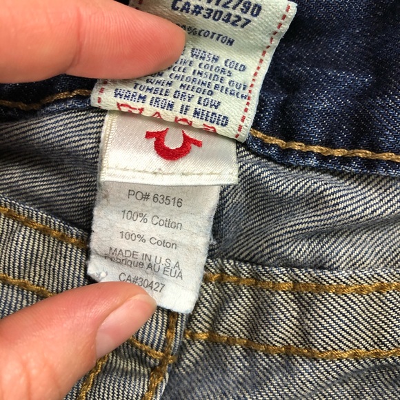 True Religion • Joey Cut Off Shorts - Picture 3 of 8